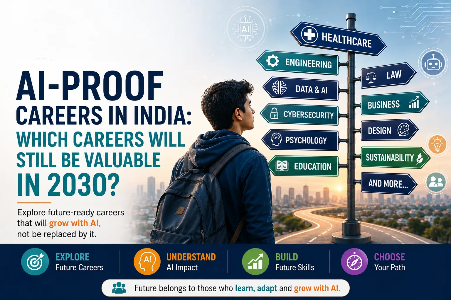 AI-Proof Careers in India: Which Careers Will Still Stay in 2030?